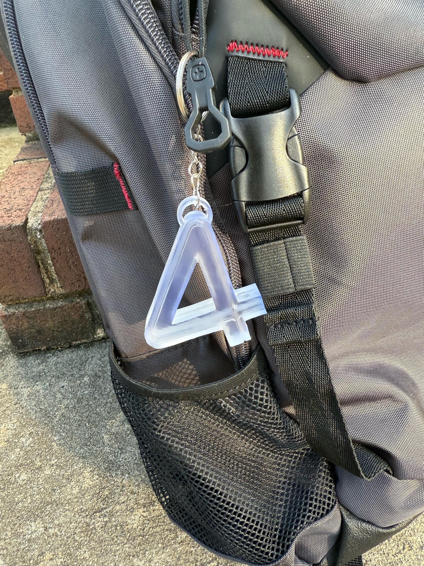 Fantastic Four Keychain - Invisible Woman - Marvel Rivals - 3d Clear Resin Print