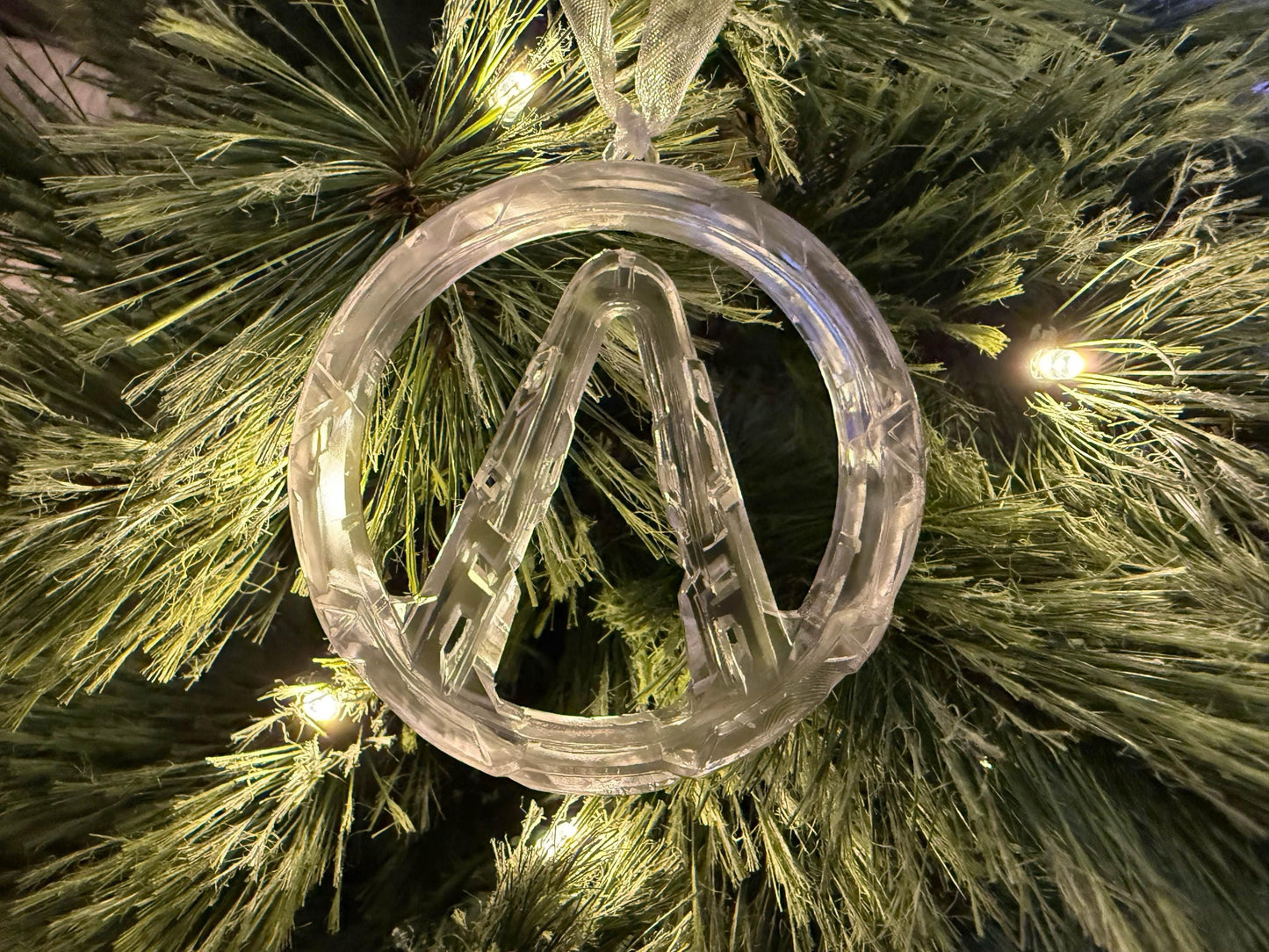 Borderlands 4 Ornament  - Clear 3D resin printed - Borderlands